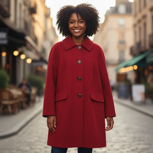 London Fog Jackets & Blazers - London Fog Wool Overcoat